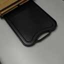 Pre-Seasoned Cast Iron Reversible Rectangular Grill/Griddle, Black, 20 x 10.39 x 0.98 inch