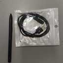 Slim Pen for Dell Active Pen PN5122W, Slim Rechargeable Pen Compatoble with Dell 2 in 1 Laptop for Inspiron 7420 7425, for Latitude 3340 5310 7210 Pen, for XPS Pen