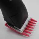 Professional A5 Style Animal Hair Clipper Attachment Guard Guide Cutting Combs 76926-900, Compatible with Oster Classic 76 A5 Andis AG BG Wahl KM Pet Groomers (Magenta, #2-1/4")
