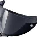 TT-Revo Helmet Visor Replacement,Motorcycle Helmet Face Shield for KYT TT-Revo (Deep Black-Day Use Only)
