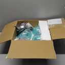 Light Blue Glass Pendant Lights Kitchen Island Globe Pendant Light Fixtures Modern Pendant Lighting for Bedroom Living Dining Room Light Fixture (5.9 in, 3 Pack)