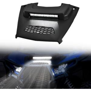 Hood Scoop w/Spotlight for Kawasaki Teryx KRX KRX4 1000 2020-2025
