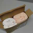 2-Pack Organic Bassinet Sheets for Girls, Boys - 100% Cotton Bassinet Mattress Sheets Compatible with Halo Bassinest Swivel Sleeper, Graco, Baby Delight, Chicco, Fitted Bassinet Sheets (Butterflies)