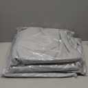 Oudain 4 Sets 3 Piece Soft Microfiber Massage Table Sheets Set Bulk Includes Massage Flat Sheet and Fitted Sheet and Face Rest Cover(Light Gray)