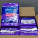 Always Discreet Adult Incontinence Pads for Women, Heavy Absorbency, Long Length, Postpartum Pads, 156 Count (4 Packs of 39)