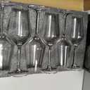 JBHO 17 oz Lead-Free Wine Glasses Set of 6, Hand Blown Durable Crystal Wine Glasses for Daily Use and Hosting Guests, Thin Rim for Serving Red and White Wine, Gift packing for any occasion, 6 Count