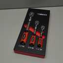 TOMMARS Extendable Ratchet Wrench Set, 1/4" 3/8" 1/2" Drive 72-Tooth Quick-release Retractable Socket Wrench Reversible Gift for Men Mechanic Hand Tools