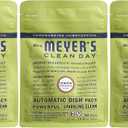 MRS. MEYER'S CLEAN DAY Automatic Dishwasher Pods, Lemon Verbena, 20 Count - Pack of 3 (60 Total Pods)