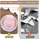 Xthrotsenk Plate China Storage Dividers 96 Pcs Felt Plate China Storage Containers Dividers Protectors Thick and Soft Dish Storage, Round Plate Separators Pads for Packing Stacking Cookware(3 Size)