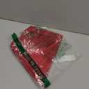 Christmas Table Runner with Snowflake Embroidery, Winter Table Runner for Dining Room,Red Elegant Christmas Table Decor 1336IN