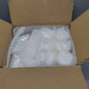Ivory White Decorative Pillar Candles Bulk Set, 2 x 3/4/6 Inch, 18 Pack Dripless Smokeless Unscented Long Burning Candles for Weddings Engagement Spa Home Party Events Ceremony