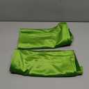 Krifey Throw Pillow Covers Velvet Spring Decorative Square Pillowcase Soft Cushion Case for Couch Bedroom Car 12x20 Inch Apple Green, Pack of 2