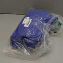 Samefar Womens Warm Cozy High Neck Long Sleeve Solid 1/4 Zip Pullover Sweatshirts with Pockets (XX-Large, Blue)