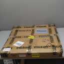 24x24in Fiberglass Replacement Manhole Cover-Only Lid,Corrosion Resistance Square FRP Sewer Cover with Handles for Pavement,Lightweight Septic Tank Lid,Non-slip Trench Solid Plate (Black)