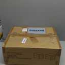 BOLUO Stackable Storage Drawers Narrow Closet Organizers and Storage Fabric White 2 Drawer Dresser for Bedroom 2 Packs Modern (Deep(15.4"D x 11.4"W x 12"H))