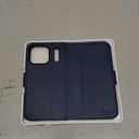 OCASE Compatible with iPhone 17 Pro Wallet Case, PU Leather Flip Folio Case with Card Holders RFID Blocking Kickstand [Shockproof TPU Inner Shell] Phone Cover 6.3 Inch 2025, Retro Blue