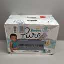 Pampers Pure Baby Diapers, Size 3 (16-28 lbs), 116, Up to 100% Leakproof, Premium Hypoallergenic Soft Diapers