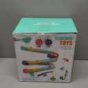 Bath Toys,Bathtub Toy with Shower,Fishing Game for Toddlers, Suction Cup Bath Toys, Bathtub Toys Ball Slide Track for Toddles and Babies, Christmas Birthday Gift for Boys Girls