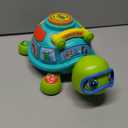 Musical Turtle Baby Toys 6-12 Months, Bilingual Educational Crawling Toys 7 8 9 10 Months, Light up Infants Tummy Toy with Sound, Number, Letters, Gifts Present for Baby 4 5 6 12 Month (Green)