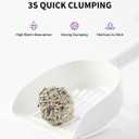 PETKIT Mixed Cat Litter Fast Clumping, Flushable, Ultra Absorbent, 100% Natural Ingredients Litter, Water Dissolvable, Really Dust-Free, Low Tracking Bentonite Tofu Litter (7.9lb2 Bags)