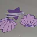 3Pcs Halloween Mermaid Costume Accessories Include Shell Decoration Starfish Mask Green Stretch Gloves Pantyhose for Adult Women Men Halloween Character Cosplay Dress Up Role-playing Party Favor