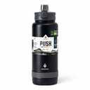  Water Bottle - Black, 40 oz 