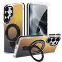 MOWIME Magnetic Fit for Samsung Galaxy S26 Ultra Case with Stand, Black