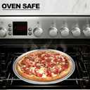 E-far 6-Piece Stainless Steel Plates, 9 Inch Metal Dinner Plates Dishes for Home, Picnic, Outdoor Camping, Healthy & Non-Toxic, Shatterproof & Dishwasher Safe