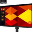 Samsung 24” (S40GD) Borderless Business Monitor with IPS Panel, 100Hz Refresh Rate, Eye Saver Mode, Ergonomic Design, Game Picture Mode, LS24D402GANXGO