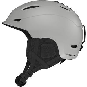 DBIO Snowboard Helmet, Ski Helmet for Adults-with9 Vents, ABS Shell and EPS Foam, Snow Helmets for Men and Women Youth XL