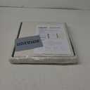 16.5 Inches Small Storage Ottoman - Square Ottoman with Sherpa Top,Storage Bench for Bedroom 16.5" L x 12.6" W x 12.6" H - White