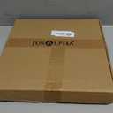 Jusalpha Large 4 Tier Cupcake Stand Square Acrylic Cupcake Tower Stand for Dessert, Pastry, Serving Platter-Candy Bar Party Dcor and Supply(with Rod Feet) (4SF-V2)