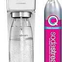 SodaStream Art Sparkling Water Maker (White) with CO2 and Dishwasher Safe Bottle