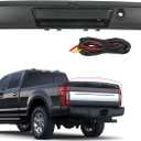 JDMSPEED Tailgate Handle with Rear View Backup Camera Compatible with 2017-2022 Ford F250 F350 F450 Super Duty Replaces# HC3Z-9943400-NA HC3Z-9943400-NB