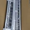 Uninol Under Sink Organizer, Adjustable Height Pull-Out Kitchen Storage Organization,15.8" x 11.8" x 16.5", 2-Tier Kitchen Shelf, Bathroom Drawer Organizer, 2 Pack, White