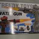 Automatic Electric Squirt Water Gun for Adults Kids, Black, LED Lights