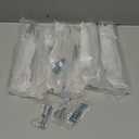 Asidrama 6 Pack 5 Inch(128mm) Matte Black Cabinet Pulls Knurled Cabinet Handles Cupboard Handles Kitchen Cabinet Hardware for Cupboard Drawer Pulls