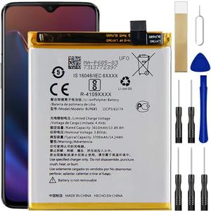 WUHAO for T-Mobile OnePlus 6T A6013 Battery BLP685 Replacement Battery with Adhesive Tape Tool Repair Kit