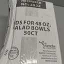 Lids Аor 48oz Salad Bowls 50ct