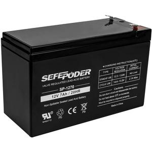 12V 7Ah Rechargeable Sealed Lead Acid Battery (F1 Terminals)