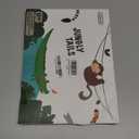 beiens Baby Books Toys, Touch and Feel Crinkle Cloth Book for Infant Baby 0-3-6-12-18 Months, Early Development Interactive Stroller Soft Toys, Newborn Gifts for Boys Girls