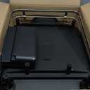 SAYZH Dish Drying Rack - Expandable Dish Rack for Kitchen Counter, Rust-Resistant Dish Drainer with Utensil Holder and Raised Guardrail, Kitchen Organizer for Cup and Bottle (Black)