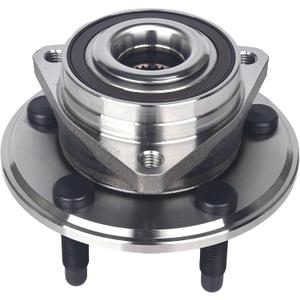 KUSATEC 513288 Front or Rear Wheel Hub Bearing Assembly Fit for Chevy Malibu, Impala, Equinox, GMC Terrain, Buick LaCrosse, Regal, Cadillac CTS XTS, 5 Lug w/ABS