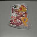 2 x AnyDesign 50Pcs Fall Letter Coffee Cup Cutouts with 100Pcs Glue Points Pumpkin Spice & Everything Nice Cardboard Cut-Outs Muticolor Coffee Cup Paper Cutting for Office Home Autumn Theme Party Decor