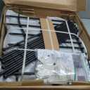 10 Panels No Dig Decorative Garden Fence, 24in(H)22ft(L) Heavy-Duty Rustproof Metal Panels, Outdoor Dog Barrier for Yard & Patio, Landscape, Border| Portable Temporary Fencing