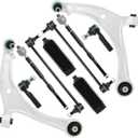Front Lower Control Arms w/Ball Joints,Sway Bar Link Tie Rod End,Suspension Kits Compatible With 2011-2017 Honda Odyssey