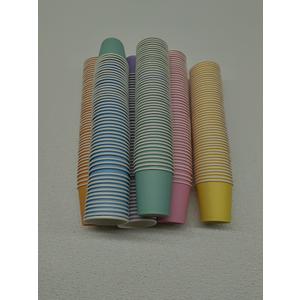 Sawysine 300 Count 5oz Disposable Paper Cups for Bathroom, Mouthwash, Espresso, Small Snacks, and Party Drinking Cup for Hot Cold Water, Coffee, Juice(Fresh Classic Style)