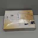 California Design Den 100% Organic Cotton Fitted Sheet Queen Size Only - Soft and Crisp Percale, Lightweight and Snug-Fit, Queen Deep Pocket Fitted Sheet, Durable - Grey