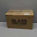 UMEIED 10 Pack Glass Food Storage Containers with Lids, Leakproof Airtight Glass Meal Prep Containers For Lunch, On The Go, Leftover, Dishwasher Safe (DARK PURPLE)