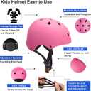 Glaf Toddler Helmet for 2-8 Years Kids Bike Helmets Baby Girls Boys Multi-Sport Adjustable Skateboard Bicycle Helmet Lightweight 4 Sizes for Toddlers
